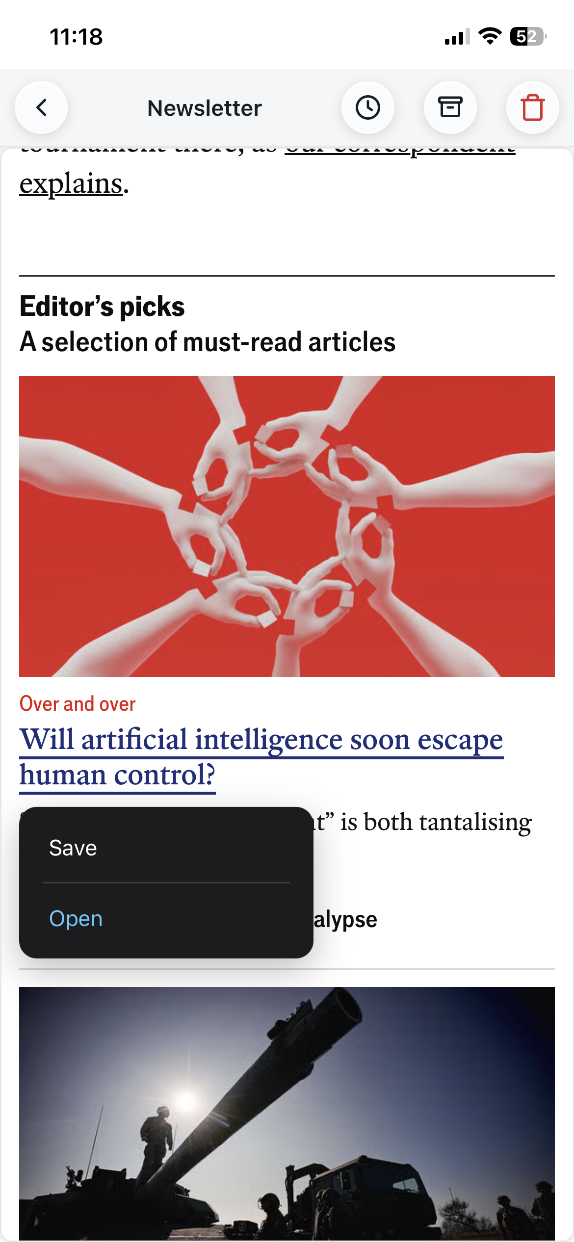 Vos newsletters, au calme